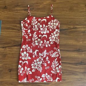 Hawaiian mini dress